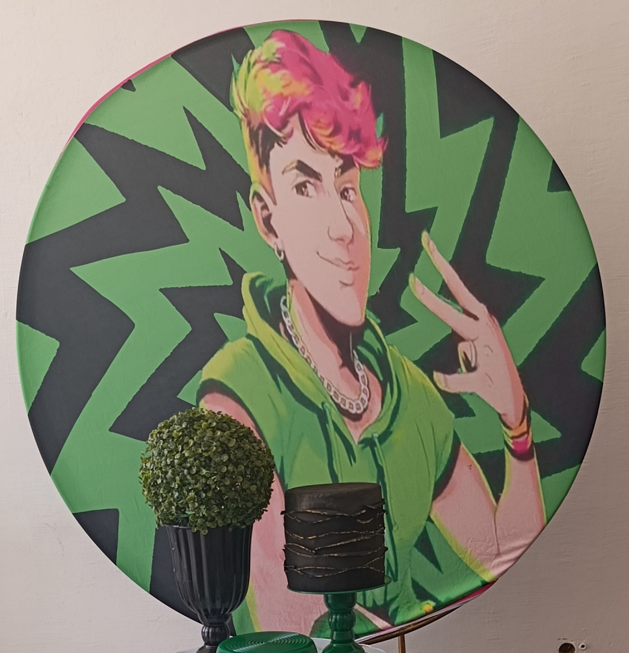 Painel Sublimado Void Kauã  - Kecafestas 