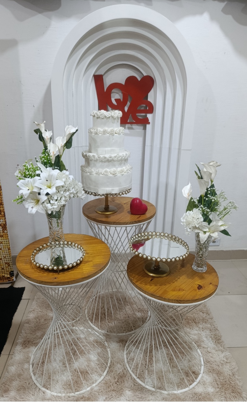 Kit Casamento Portal 3D - Kecafestas 