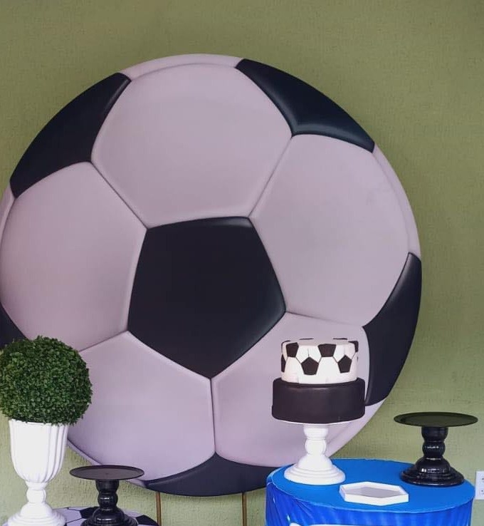 Painel Sublimado Futebol  - Kecafestas 