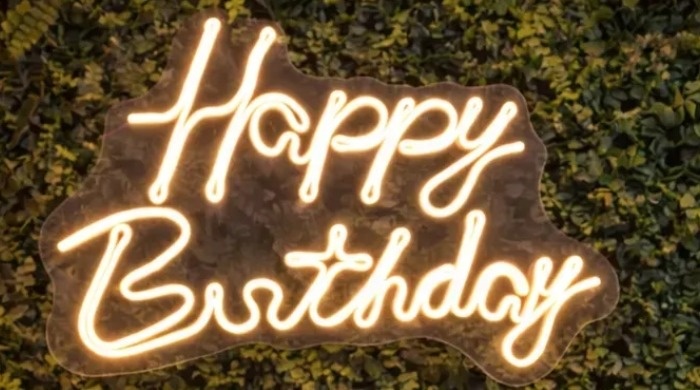 Led Happy Birthday  - Kecafestas 