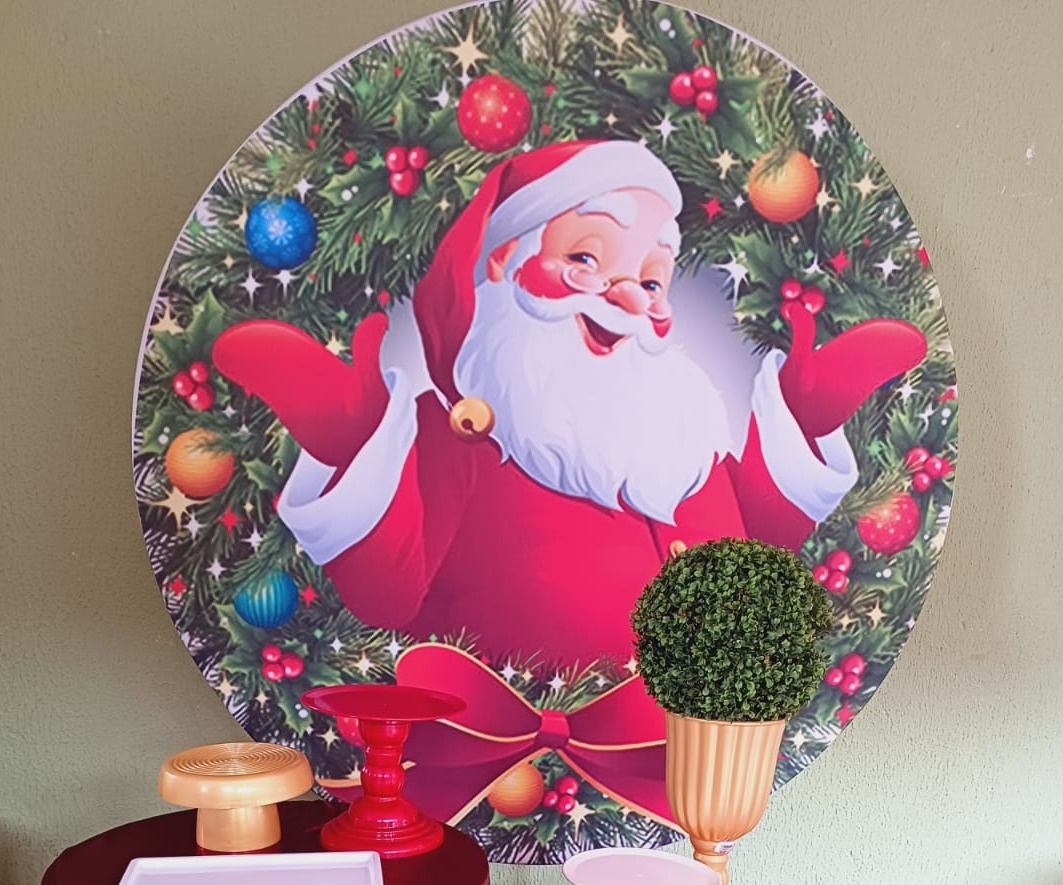 Painel Sublimado Natal  - Kecafestas 
