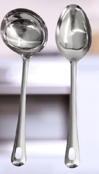 Colher E Concha Servir Alimentos - Kecafestas 