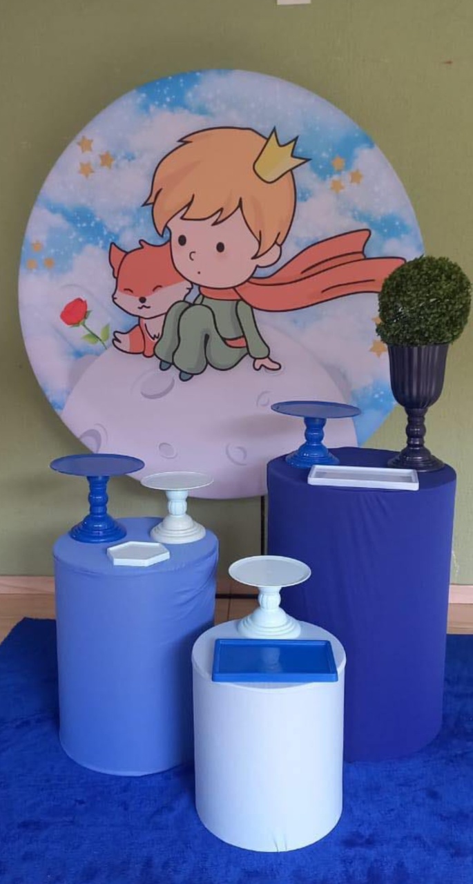 Kit Pequeno Príncipe Cabelo Claro Basic  - Kecafestas 