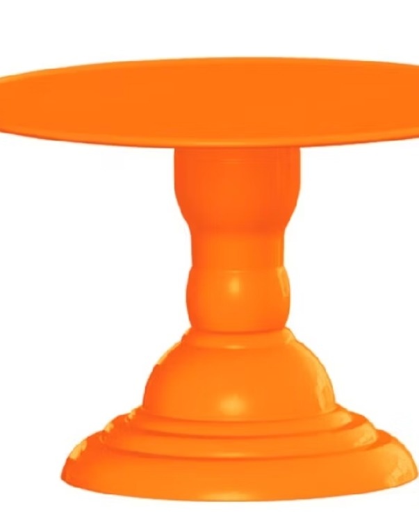 Boleira Royale Modular Laranja 22 Cm   - Kecafestas 