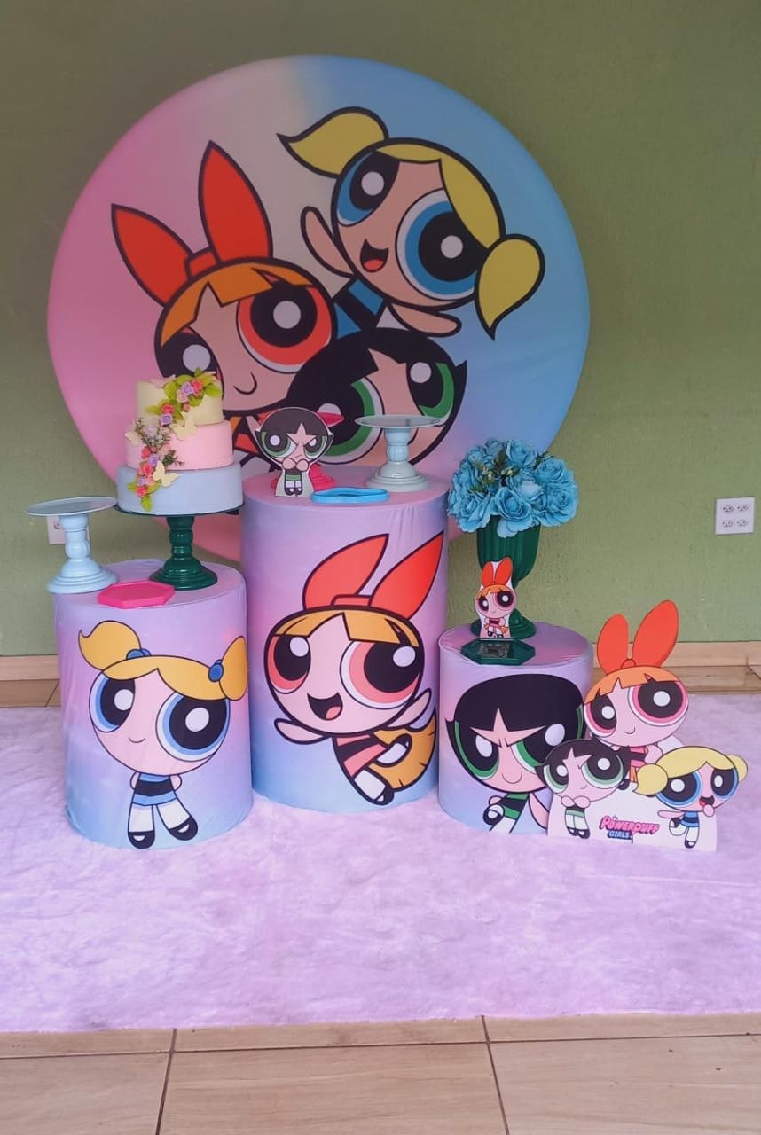 Kit Meninas Super Poderosas Basic - Kecafestas 