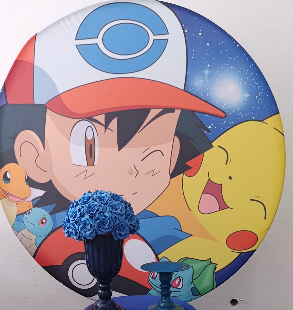 Painel Sublimado Pokémon  - Kecafestas 