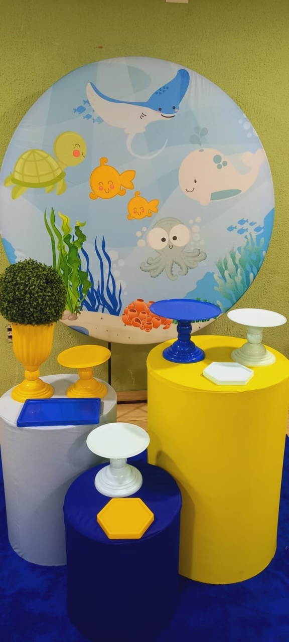 Kit Fundo Do Mar Basic - Kecafestas 