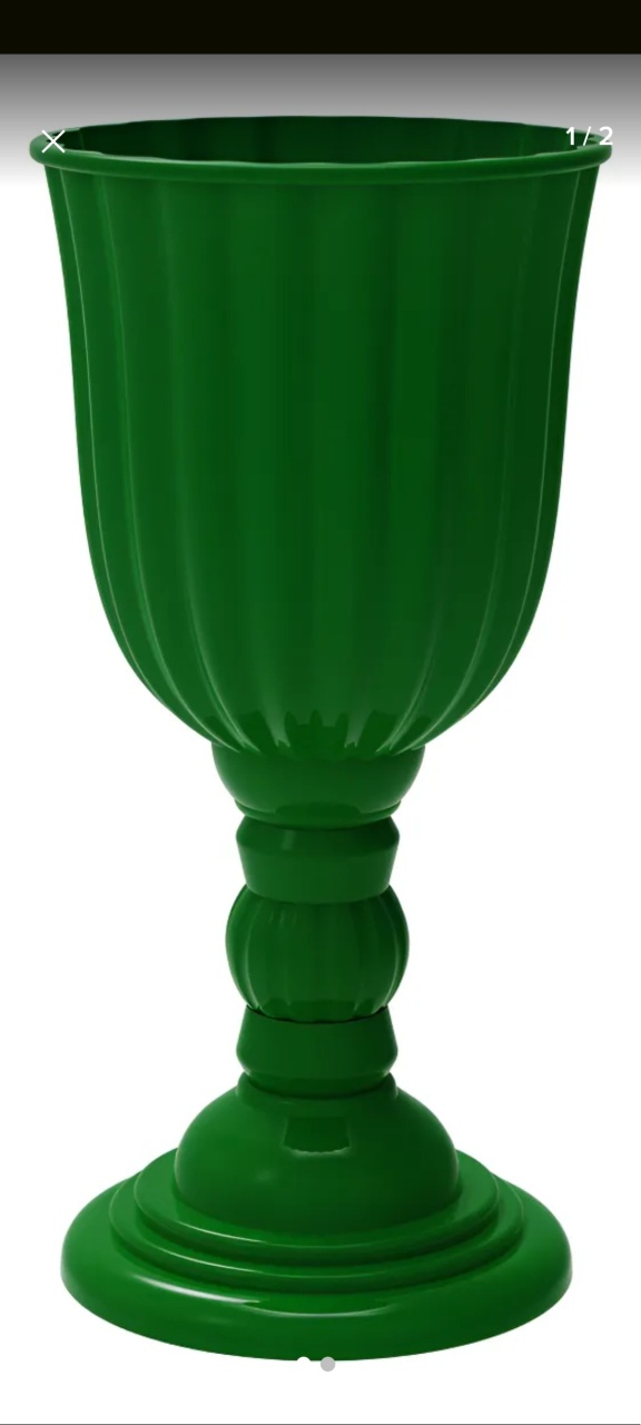 Vaso Dubai G Verde Bandeira - Kecafestas 