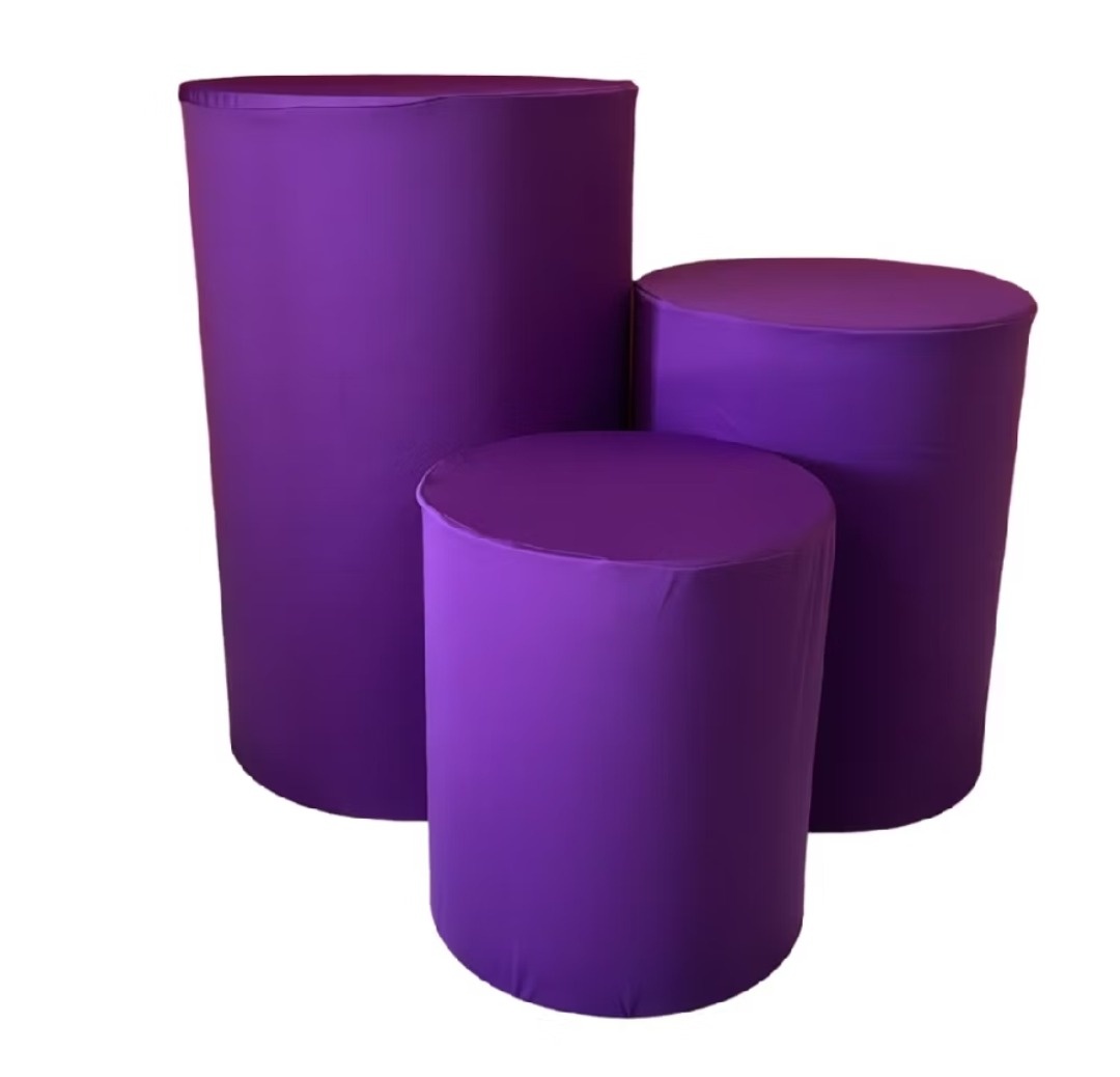 Capa Para Cilindro Roxo M - Kecafestas 