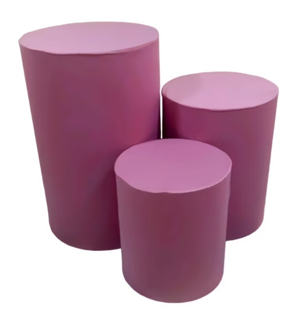 Capa Para Cilindro Rosê G  - Kecafestas 