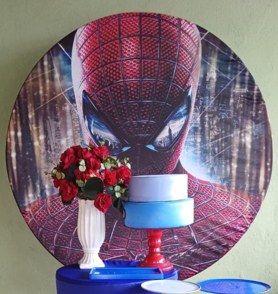 Painel Sublimado Homem Aranha 2 (Cópia) - Kecafestas 