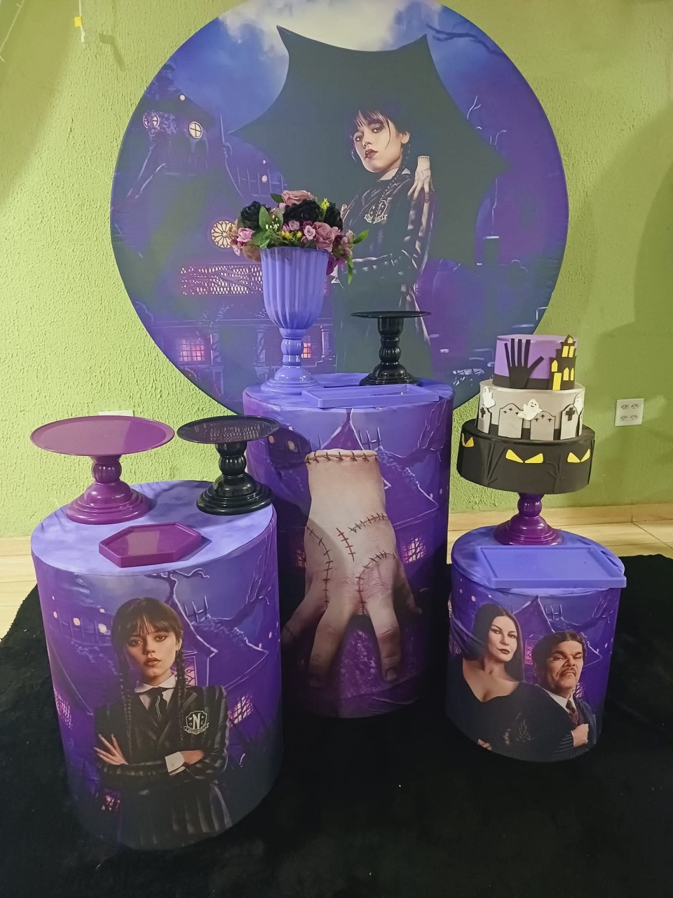 Kit Wandinha 2 Basic   - Kecafestas 