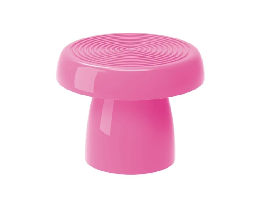 Bandejas Cogumelo M Rosa Bebê  - Kecafestas 