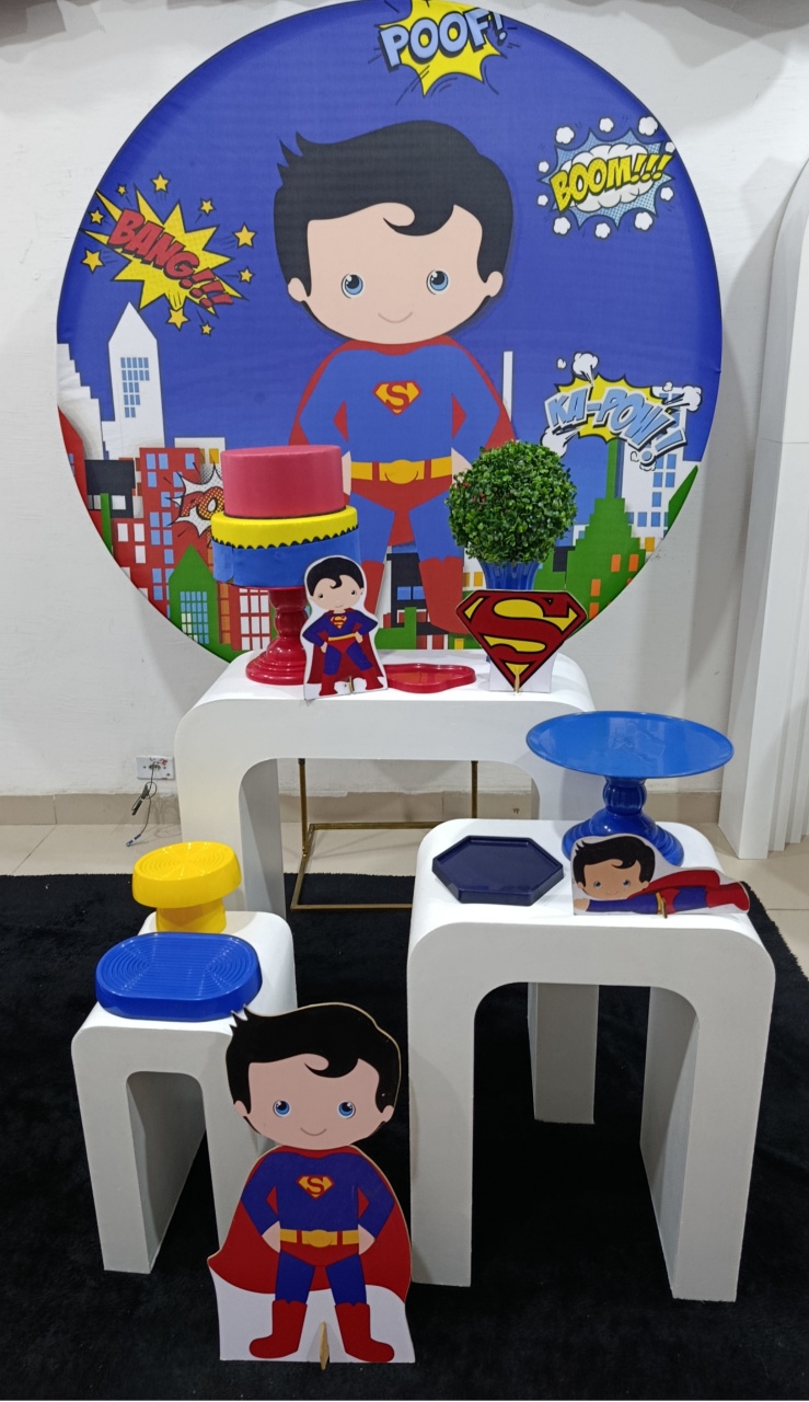 Kit Superman Cute Mesa U - Kecafestas 