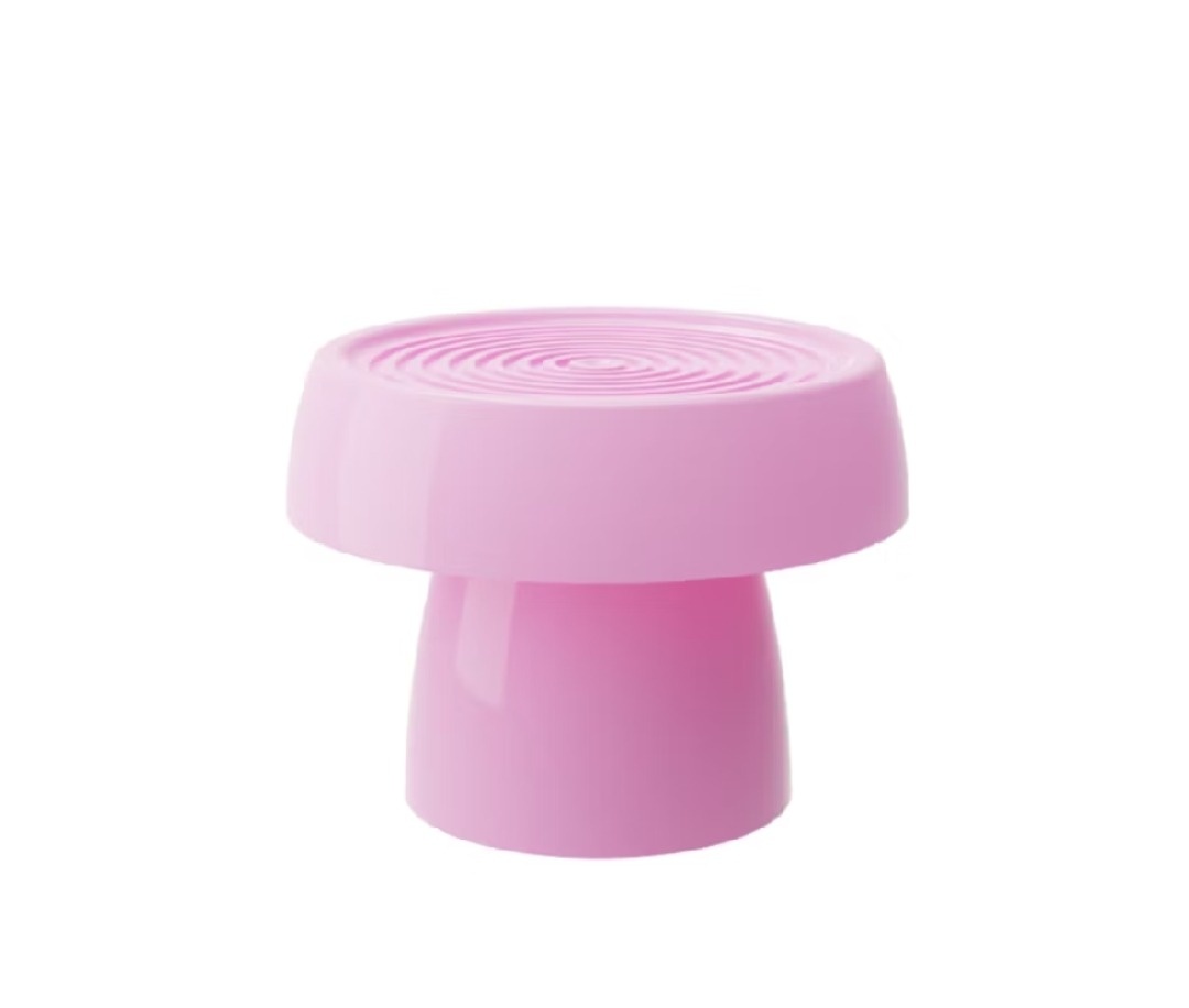 Bandejas Cogumelo M Rosa Candy  - Kecafestas 