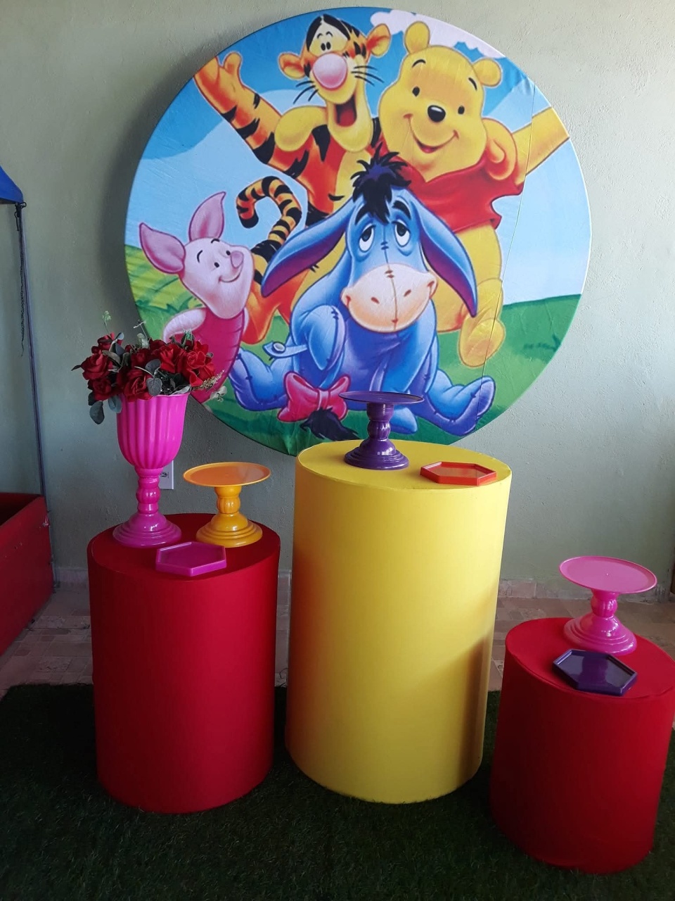 Kit Ursinho Pooh Basic - Kecafestas 