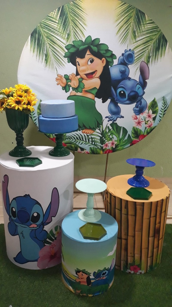 Kit Lillo E Stitch Basic - Kecafestas 