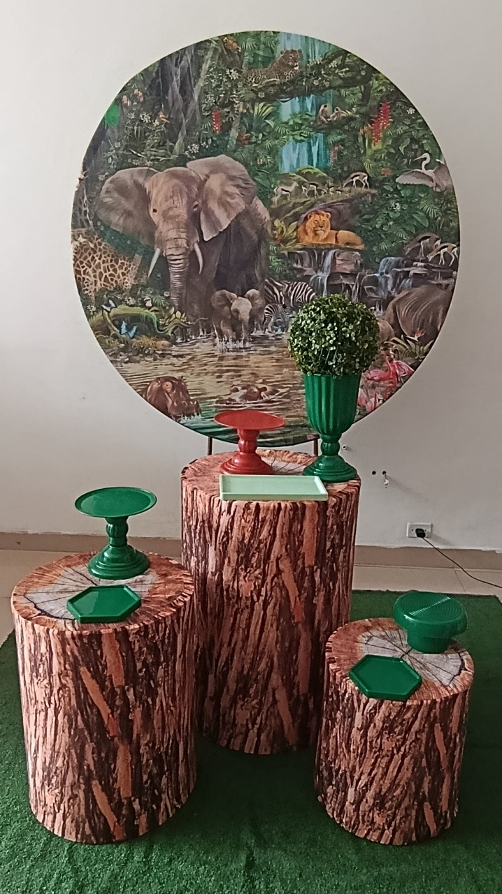 Kit Festa Safari Realista  (Cópia) - Kecafestas 