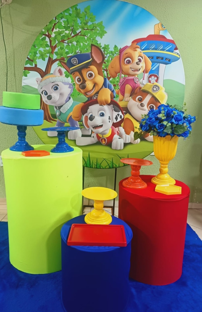 Kit Patrulha Canina 2 Basic  - Kecafestas 