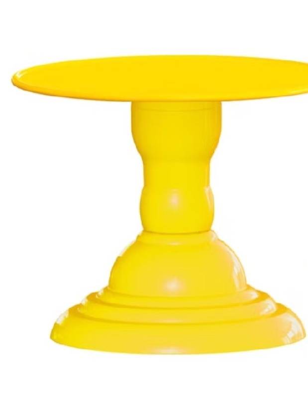 Boleira Royale Modular Amarela 22 Cm  - Kecafestas 