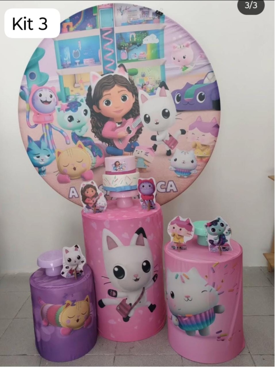 Casa Magica da Gaby Kit 3 - Dcoração de mãe 