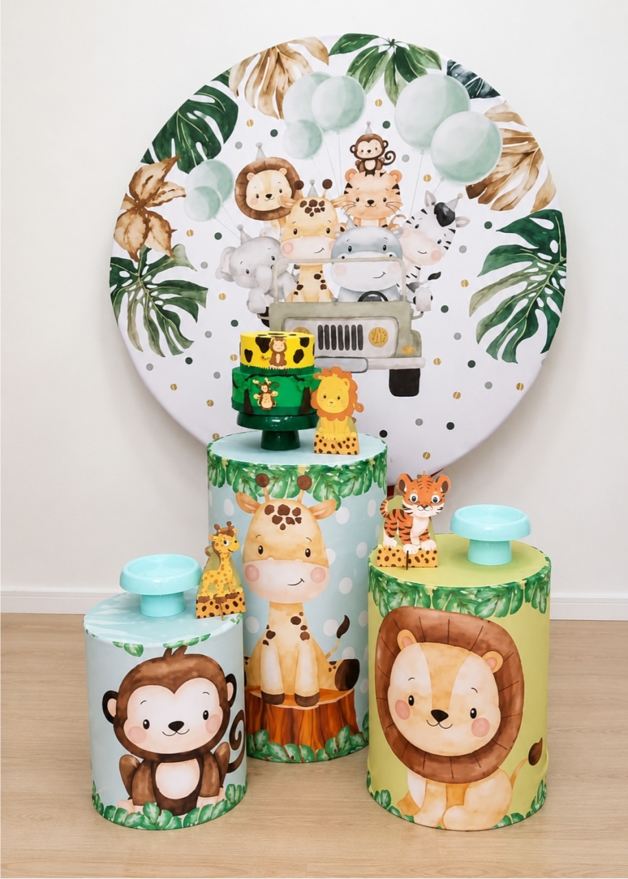 Safari Kit 3 - Dcoração de mãe 