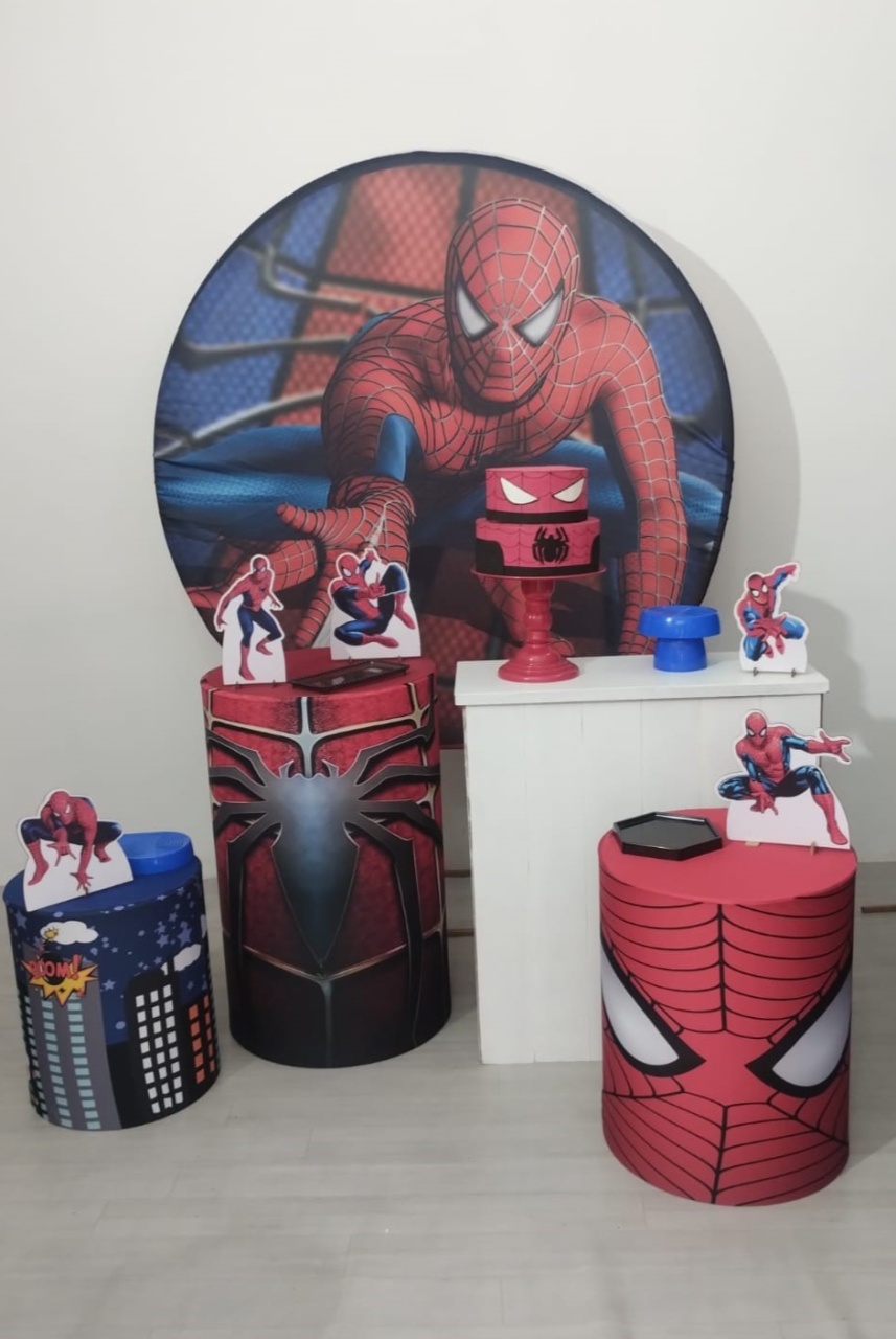 Homem Aranha Kit 2 - Dcoração de mãe 