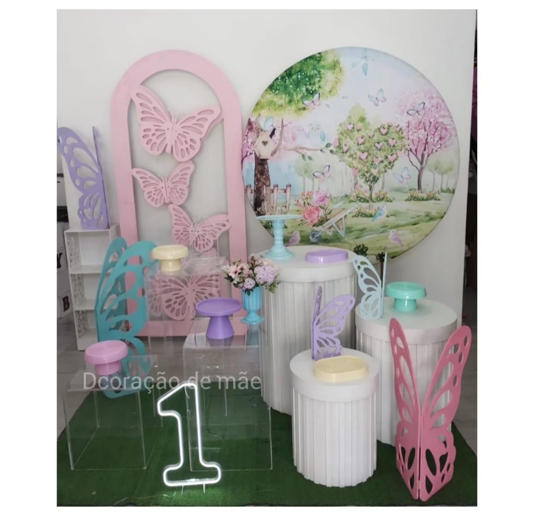 Jardim Encantado Composição Luxo - Dcoração de mãe 
