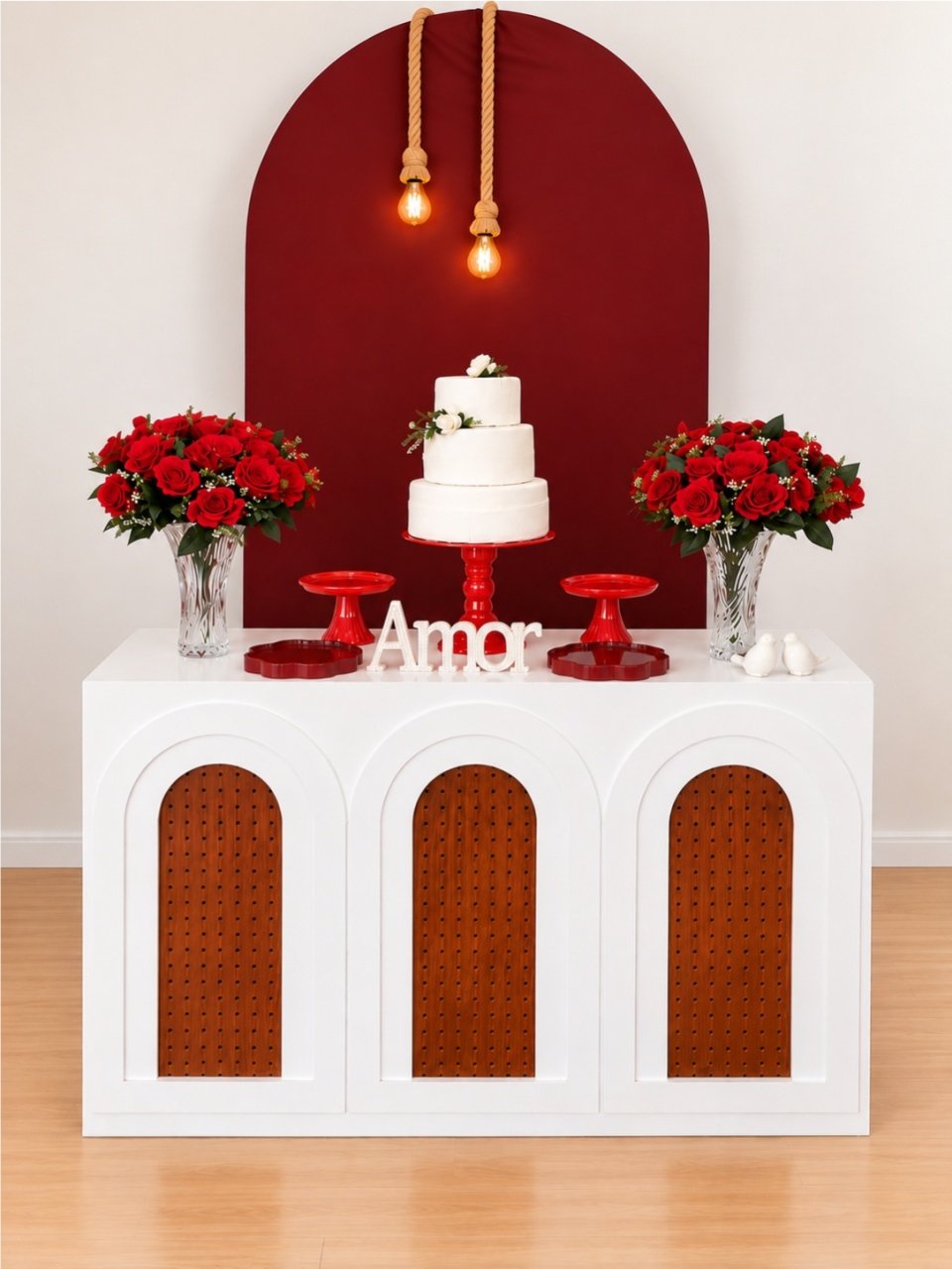 Casamento Marsala - Dcoração de mãe 