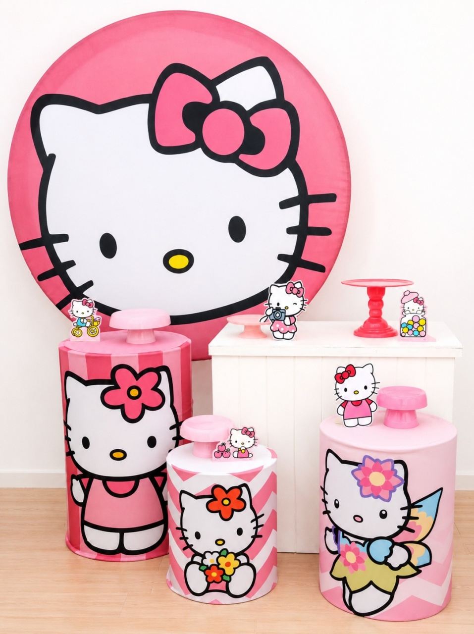 Hello Kitty P Kit 2 - Dcoração de mãe 