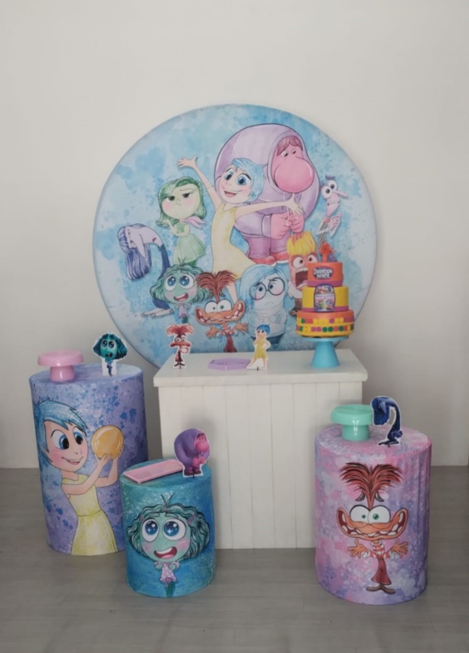 Divertidamente  Candy  Kit 3 - Dcoração de mãe 
