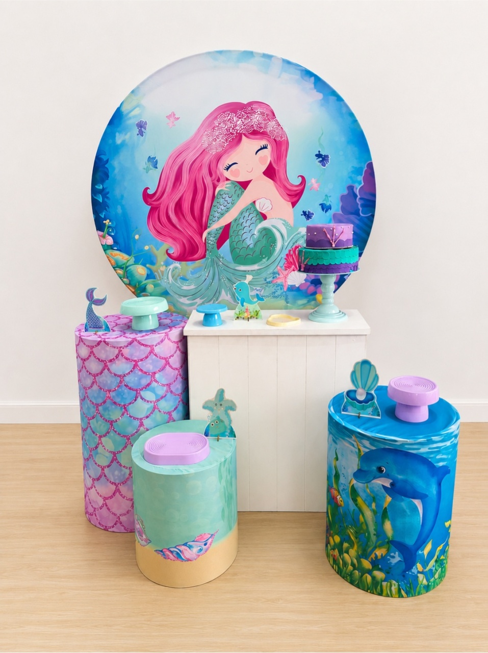 Sereia Kit 2 - Dcoração de mãe 