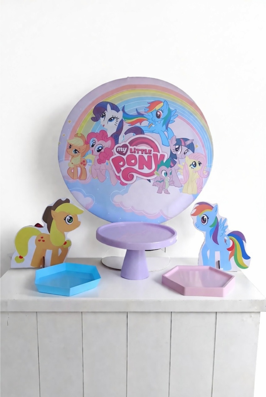 My Little Pony Mini Kit  - Dcoração de mãe 