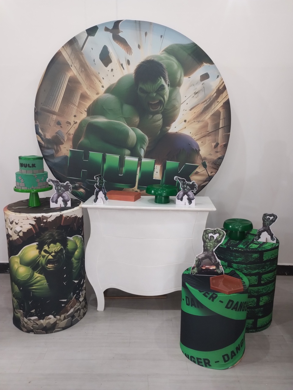 Hulk  Kit 2 - Dcoração de mãe 