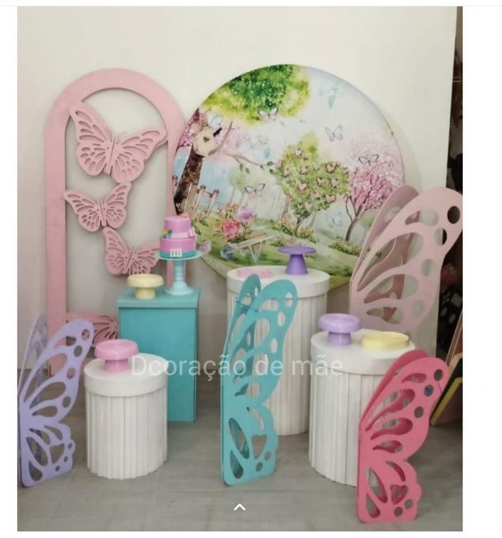 Jardim Encantado Composição - Dcoração de mãe 