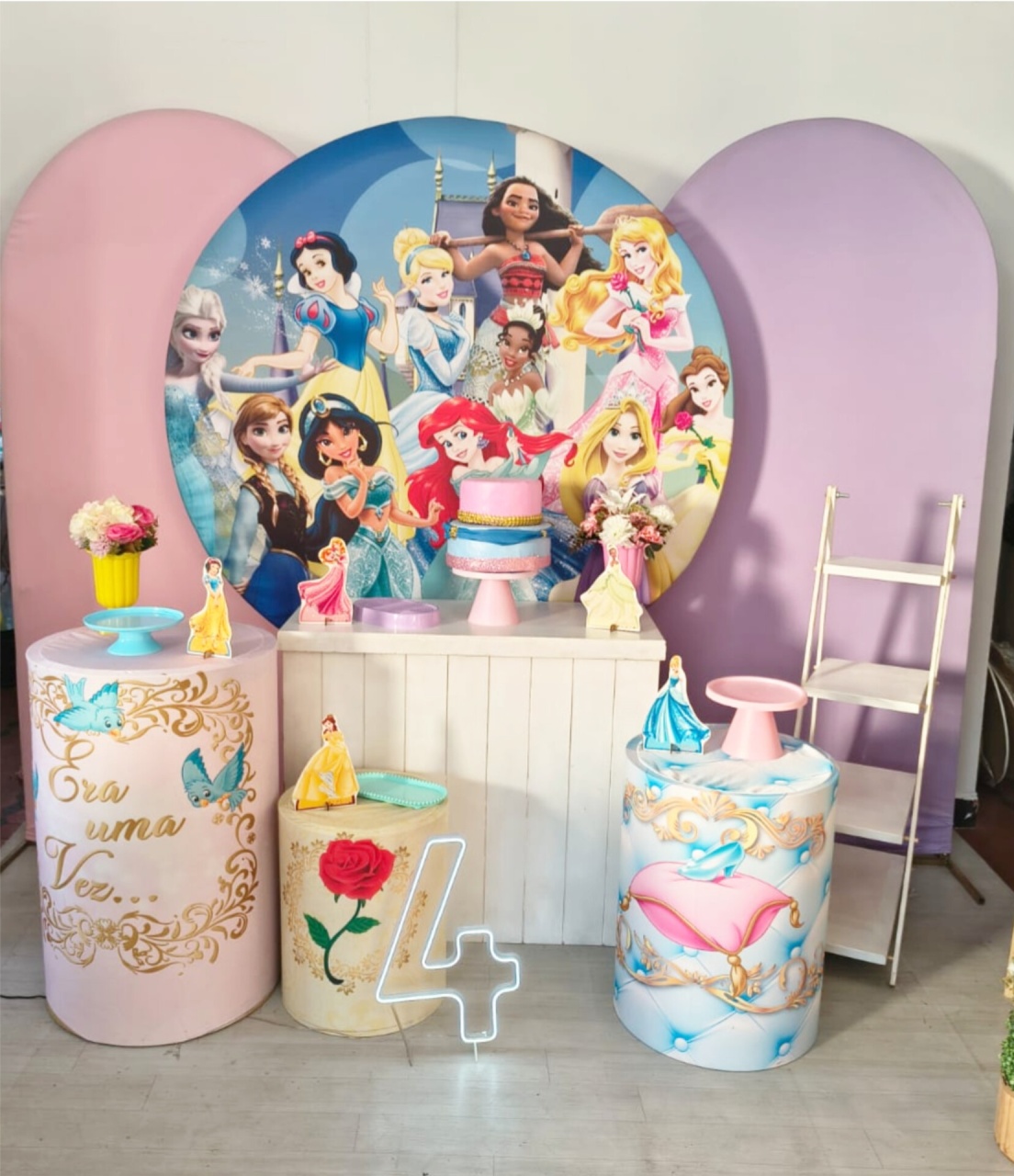 Princesas  Baby Kit 1  - Dcoração de mãe 