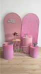 Rosa E Prata Com Led - imagem 2