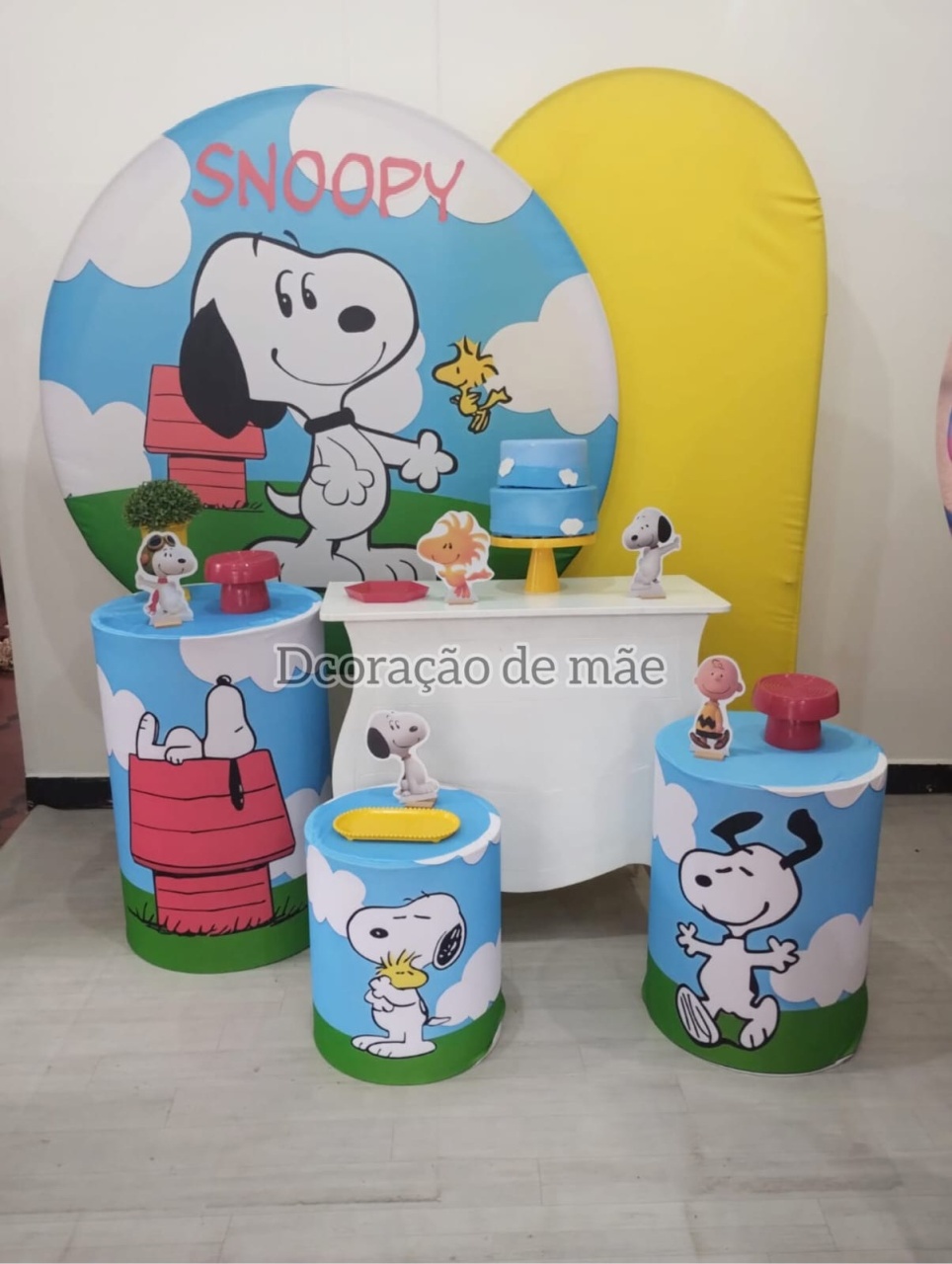 Kit 1 Snoop  - Dcoração de mãe 