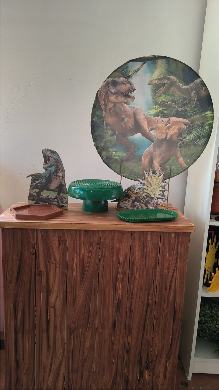 Dinossauro Kit Mesa - Dcoração de mãe 