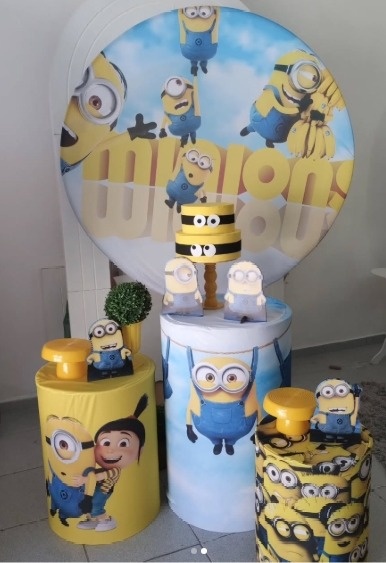 Miniuns  Kit 3 - Dcoração de mãe 