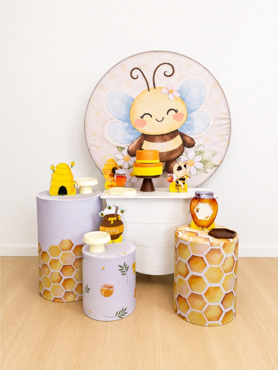Abelha Kit 2 - Dcoração de mãe 