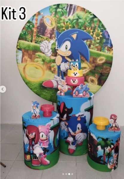 Sonic Kit 3 - Dcoração de mãe 