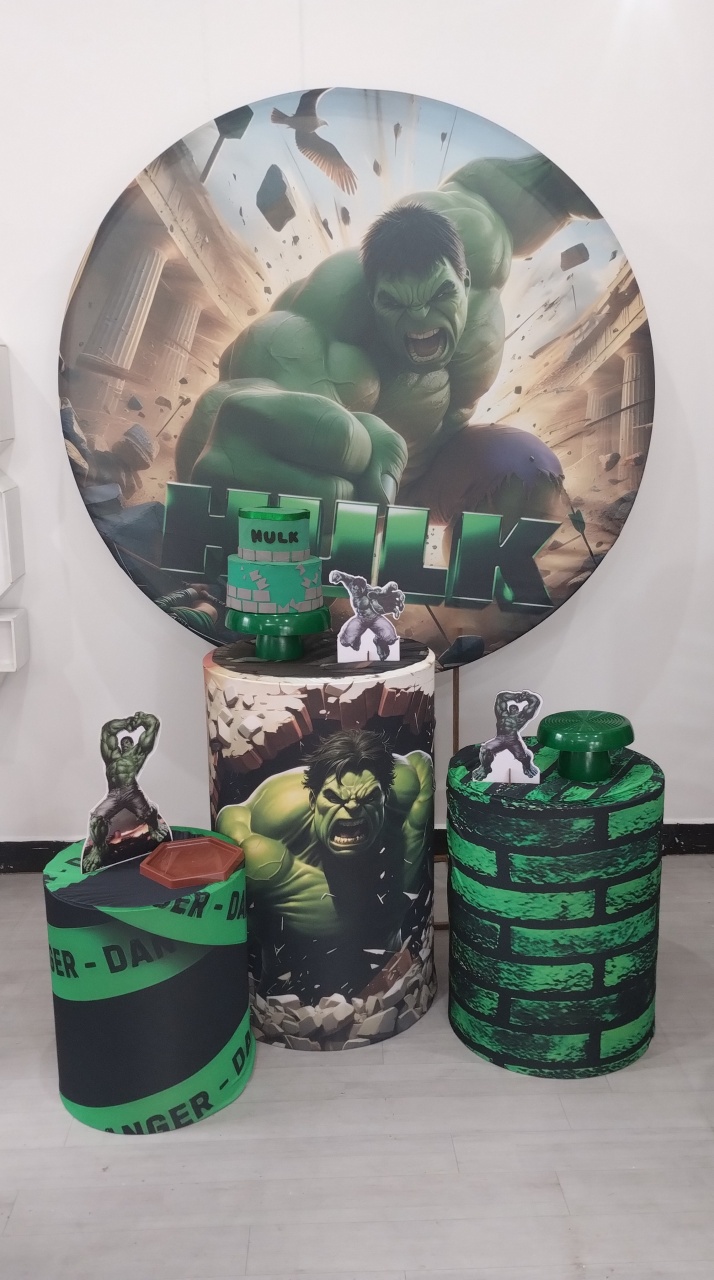 Hulk Kit 3  - Dcoração de mãe 