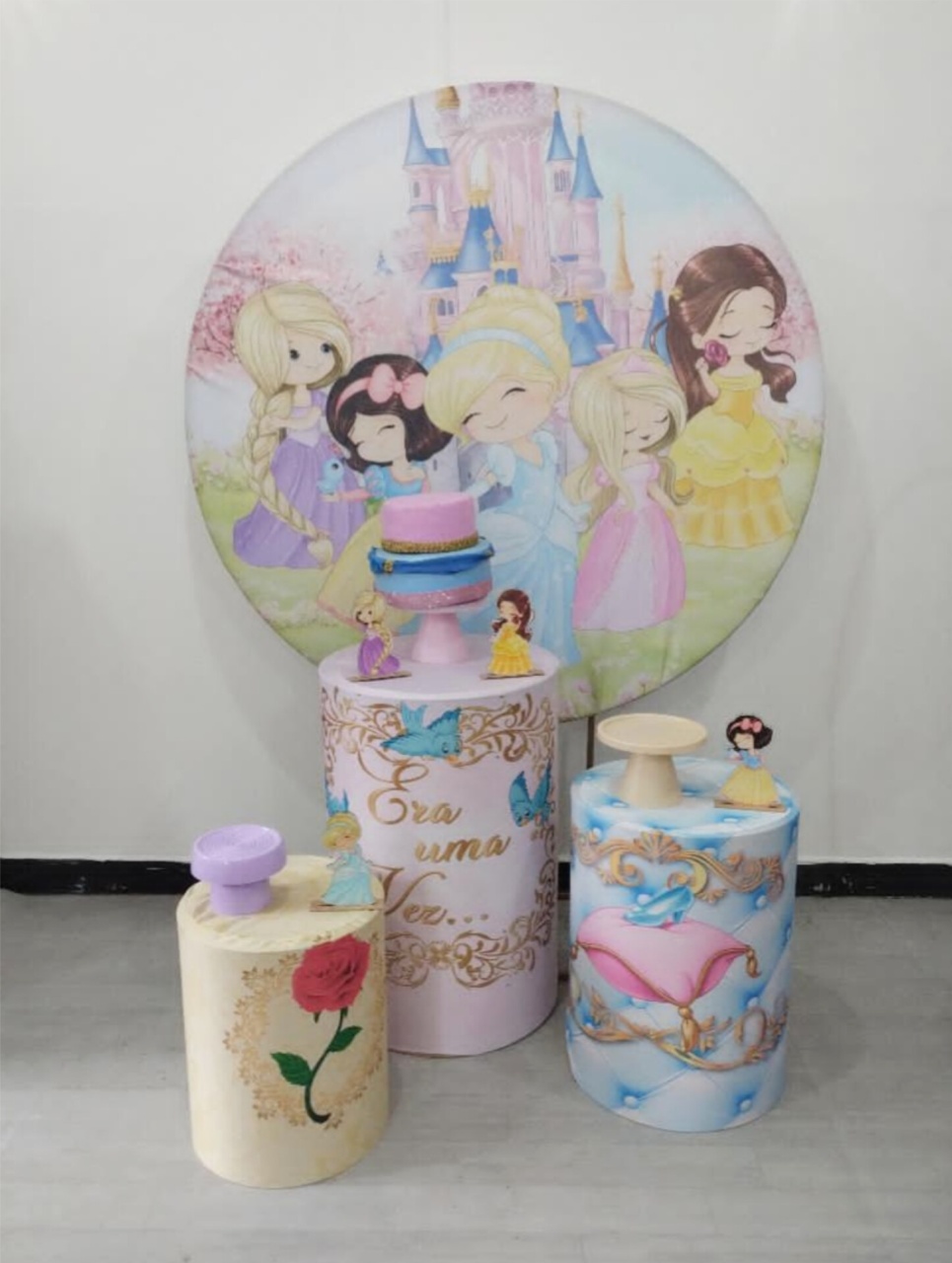 Princesas Baby Kit 3  - Dcoração de mãe 