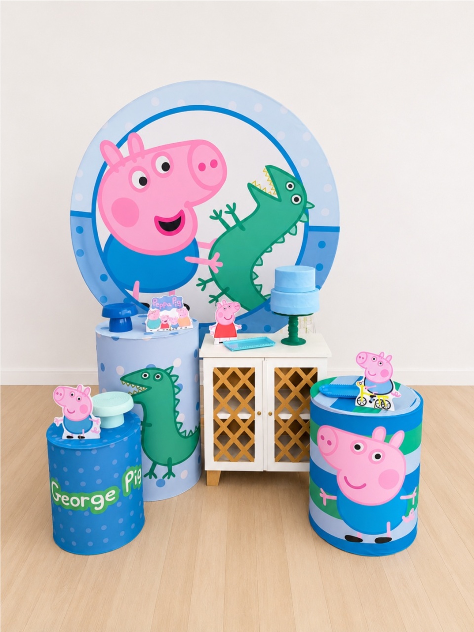 George Pig Kit 2 - Dcoração de mãe 