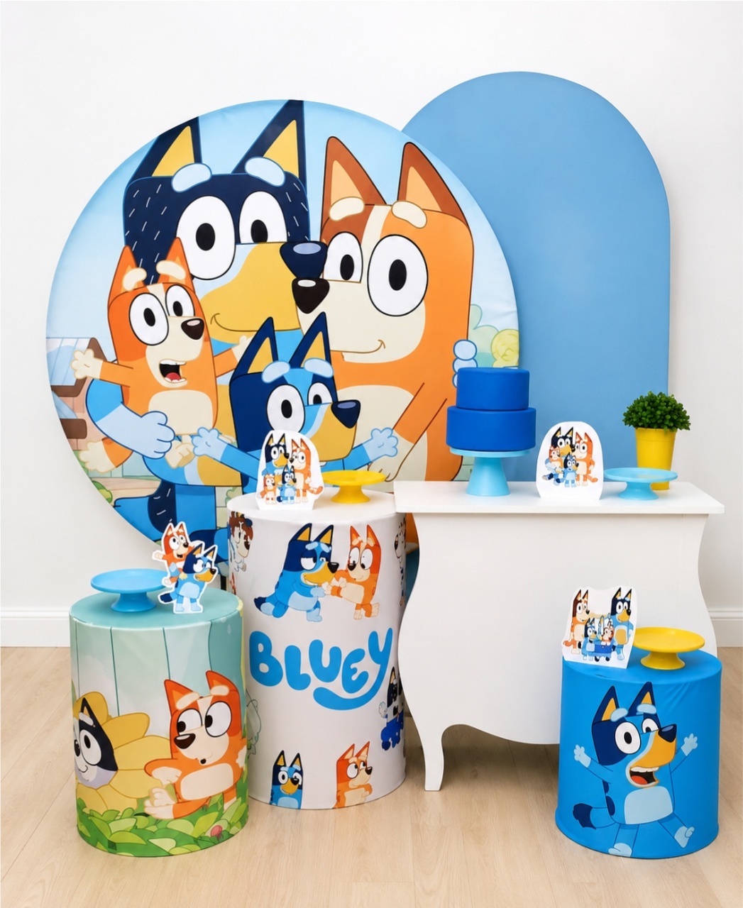 Bluey Kit 1 - Dcoração de mãe 