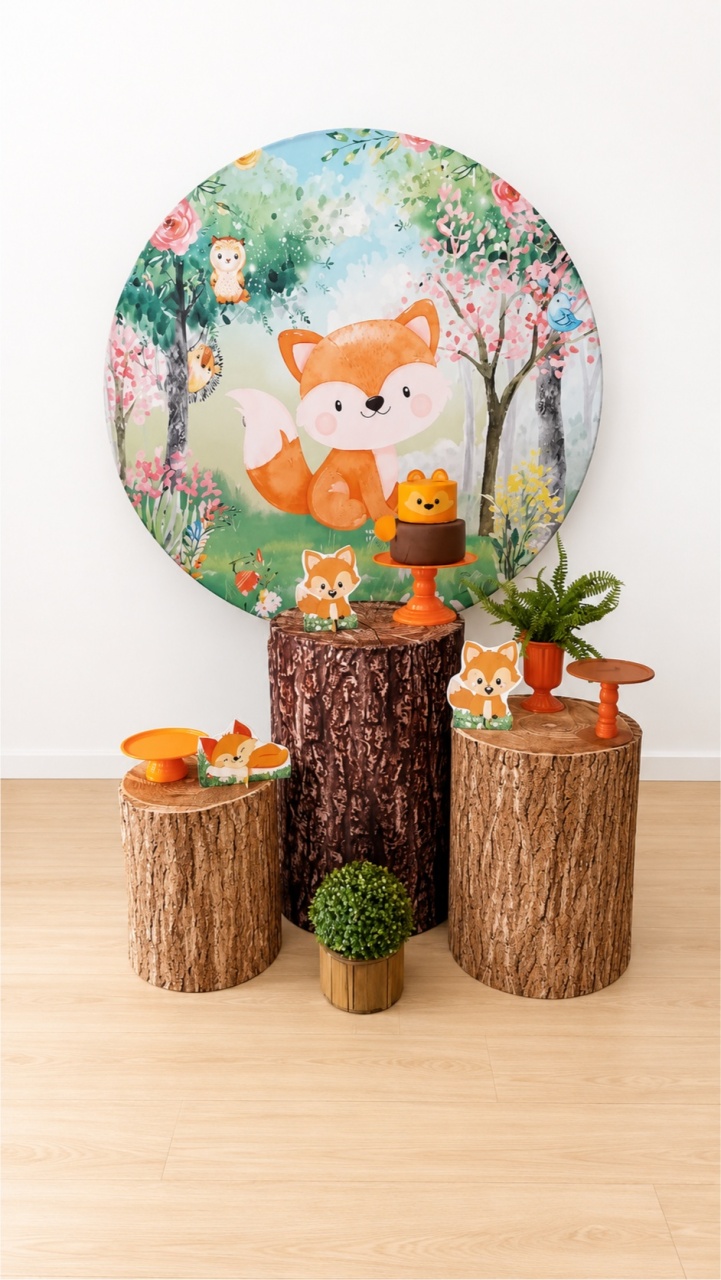 Raposinha Kit 3 - Dcoração de mãe 