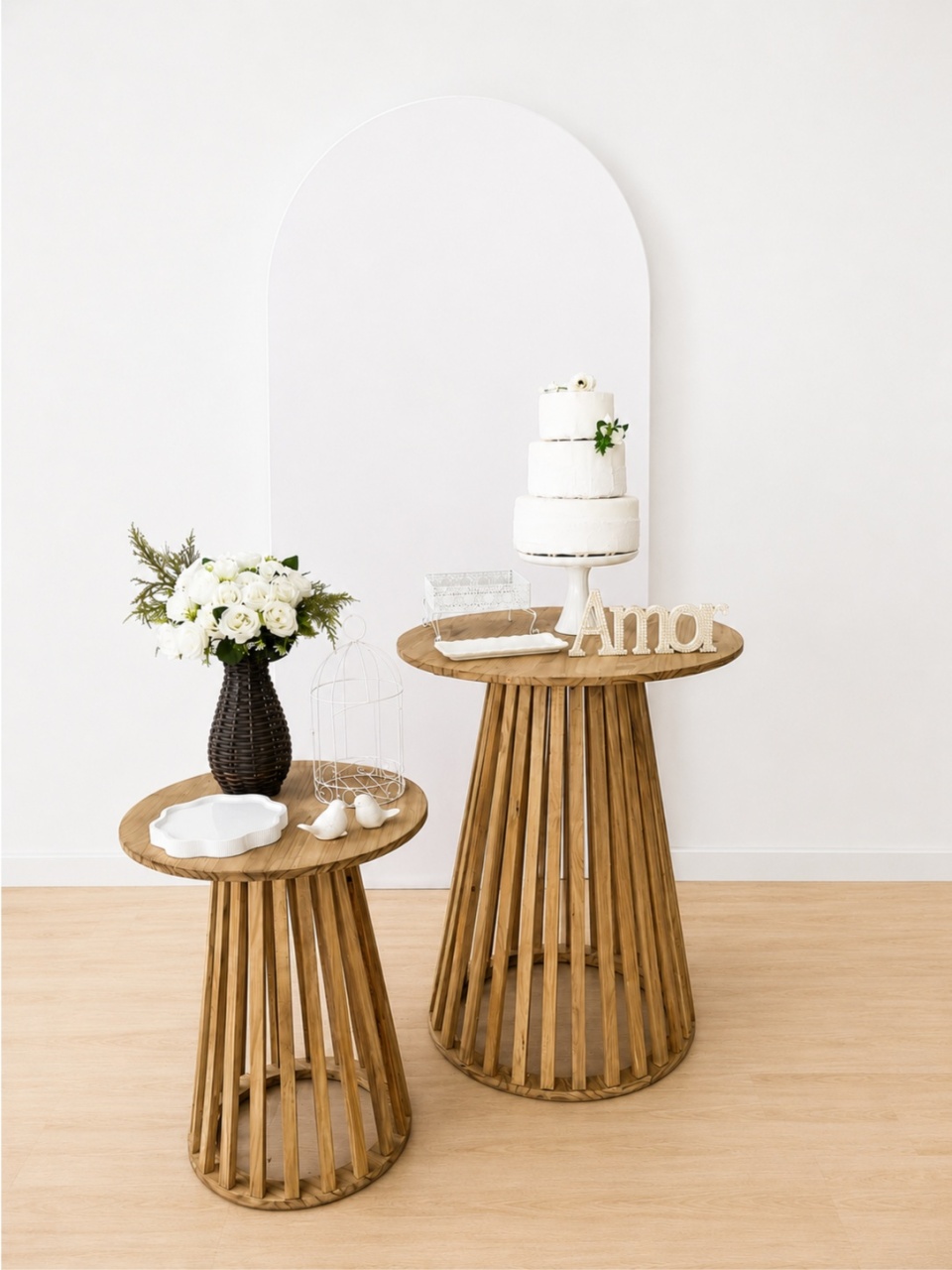 Decoração Casamento Mesa Cone 3 - Dcoração de mãe 