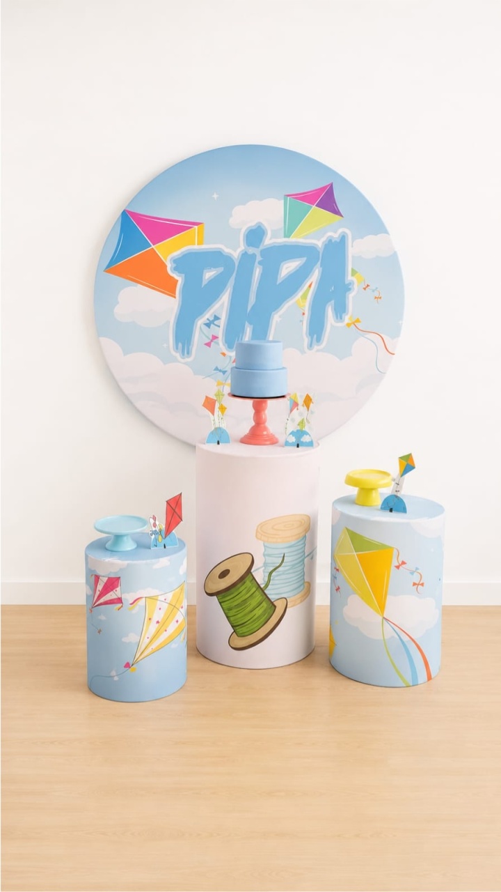 Pipa Kit 3 - Dcoração de mãe 