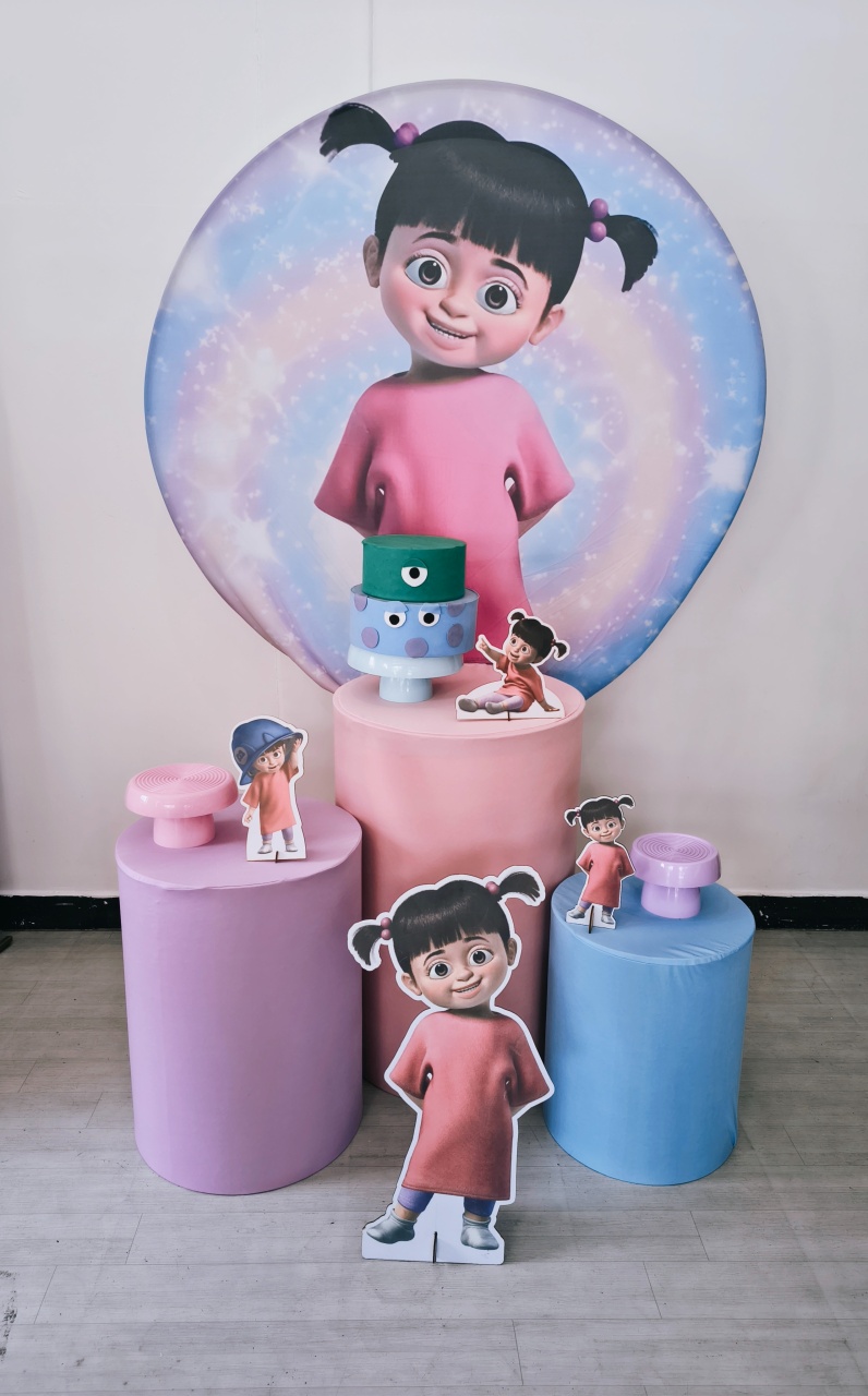 Boo Monstros Sa - Dcoração de mãe 